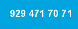 929 471 70 71 929 471 70 71